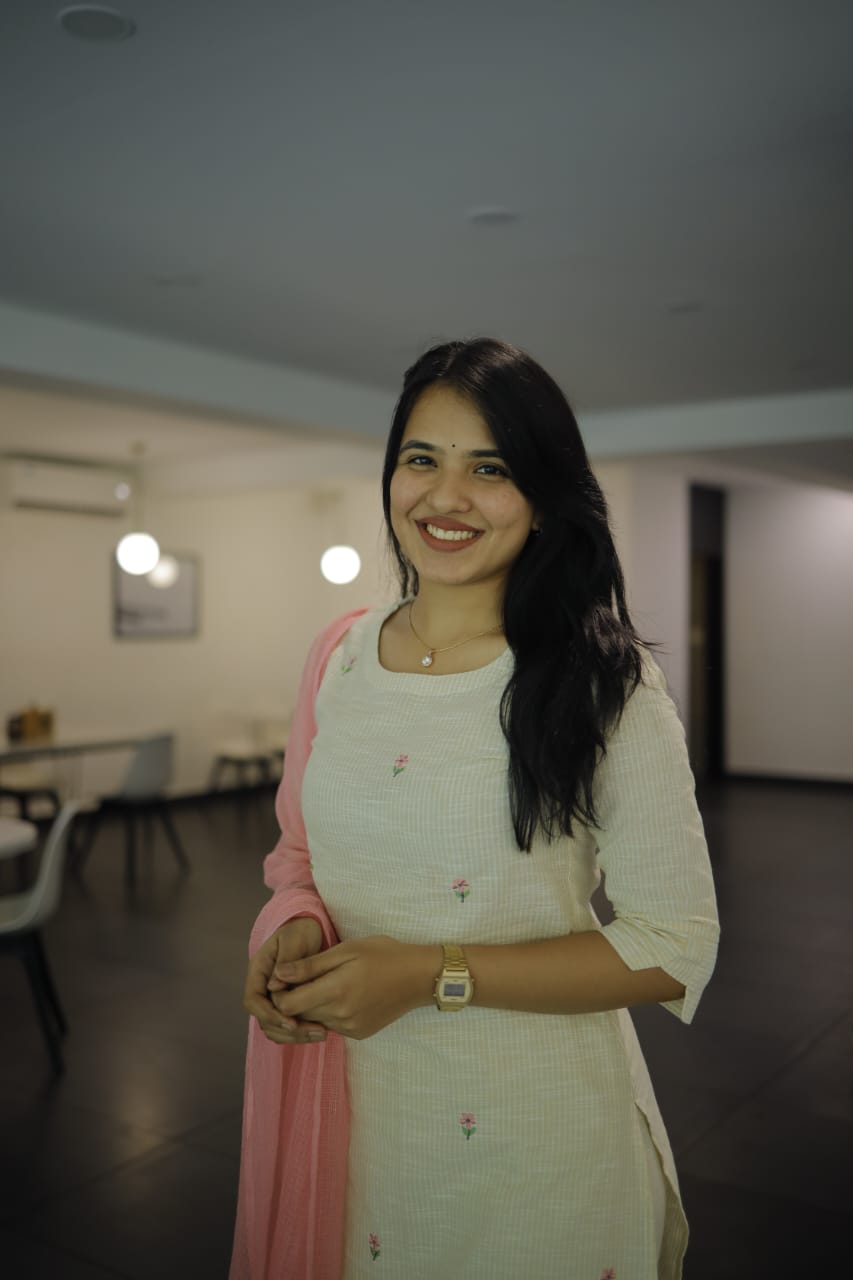 Amara ( pink ) - linen cotton suit set in beige and pink