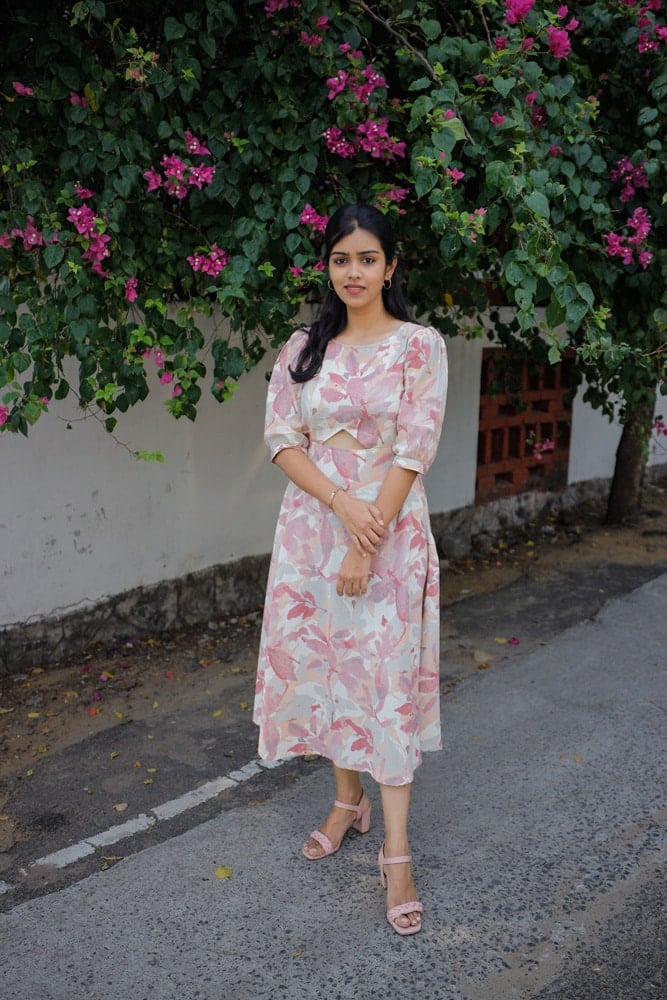 Betsy - cotton flex floral dress