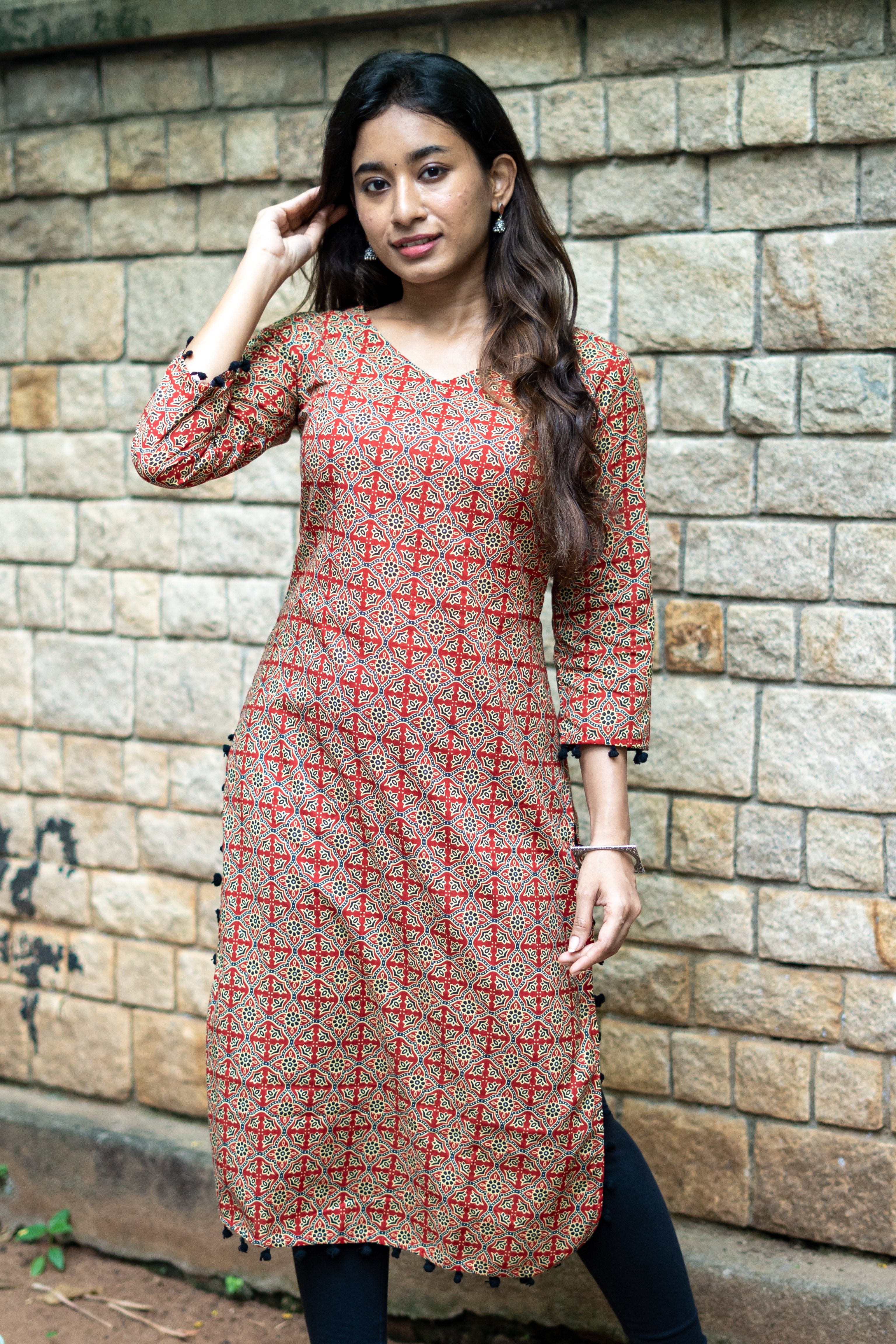 Pattern kurti - 4