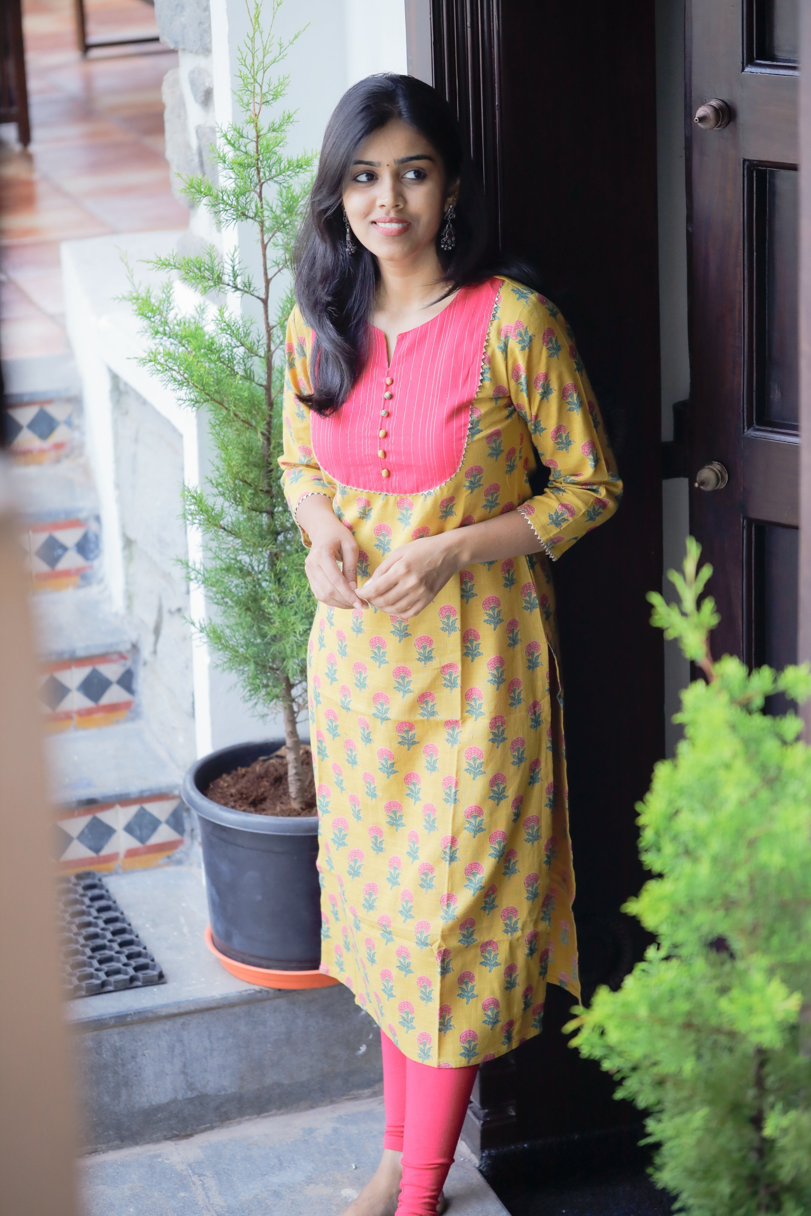 Pattern kurti - 6