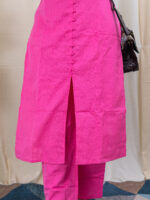 Shanaya - hanldom flex cotton kurta set in pink